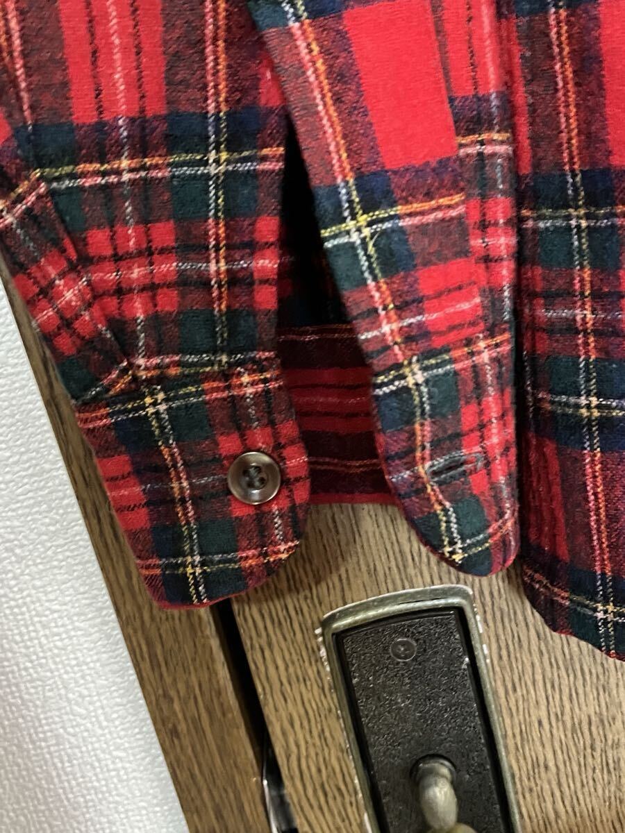 ペンドルトンボードシャツ　サイズM USA製 PENDLETON 70年代ヴィンテージ_画像5