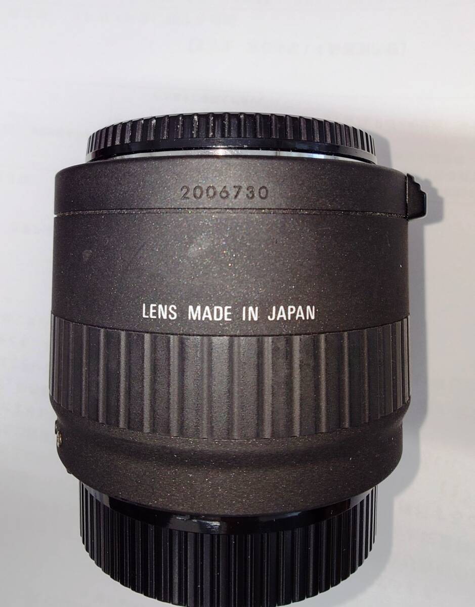 SIGMA テレコンバーター APO TELE CONVERTER 2x EX DG ニコン NIKON Fマウント_画像8