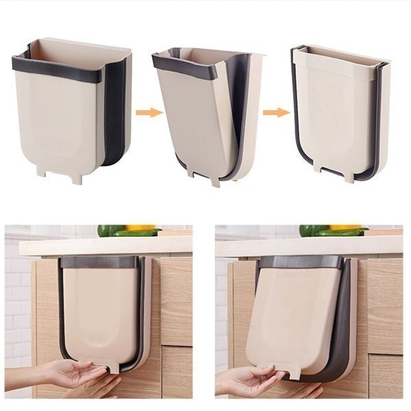 [ бесплатная доставка ] орнамент мусорная корзина складной мусорная корзина складной мусорная корзина кухня .. ниже большая вместимость сырой .. тонкий ( большой ) белый классификация 60S dustbox-wh
