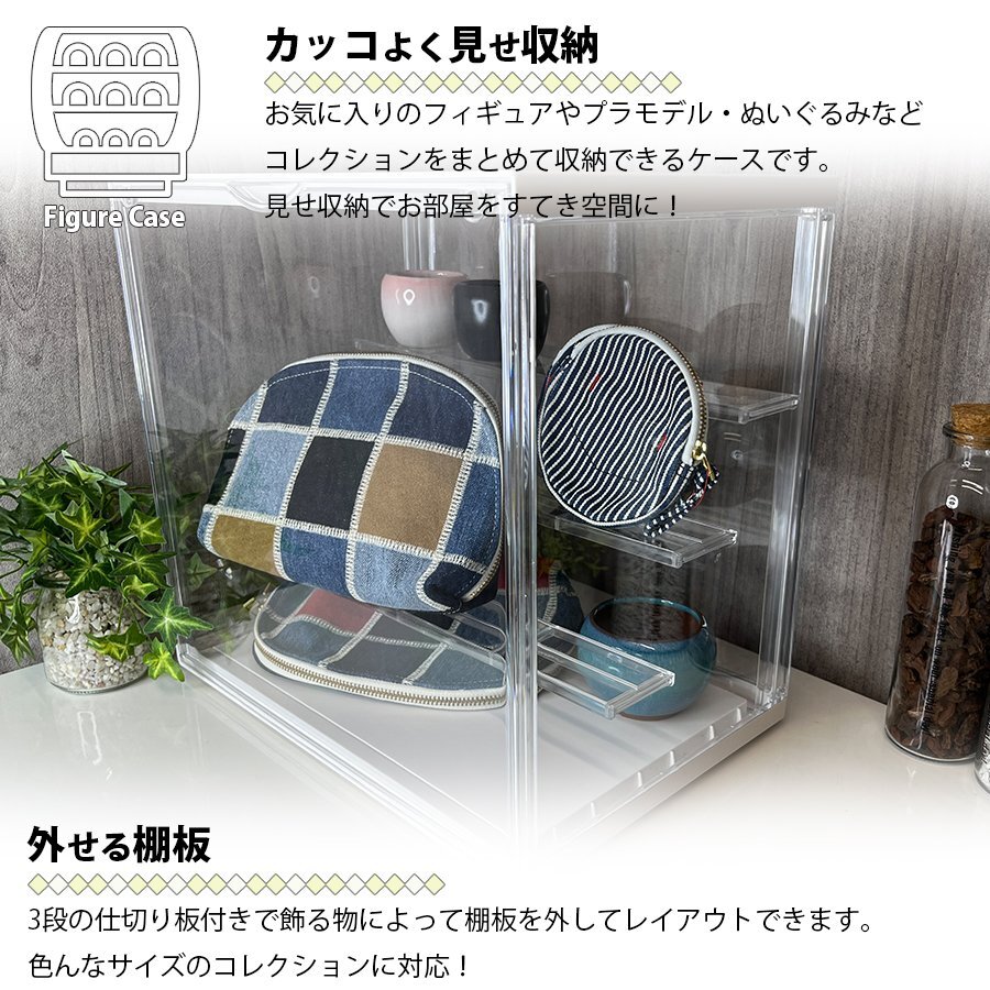  перегородка . имеется фигурка кейс прозрачный чехол хобби сбор fi механизм кейс накладывающийся . место хранения box классификация 80S желтый NP-087-YE