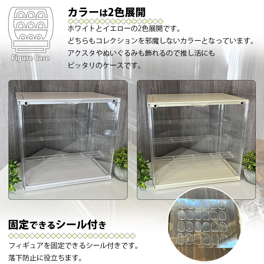  перегородка . имеется фигурка кейс прозрачный чехол хобби сбор fi механизм кейс накладывающийся . место хранения box классификация 80S белый NP-087-WH