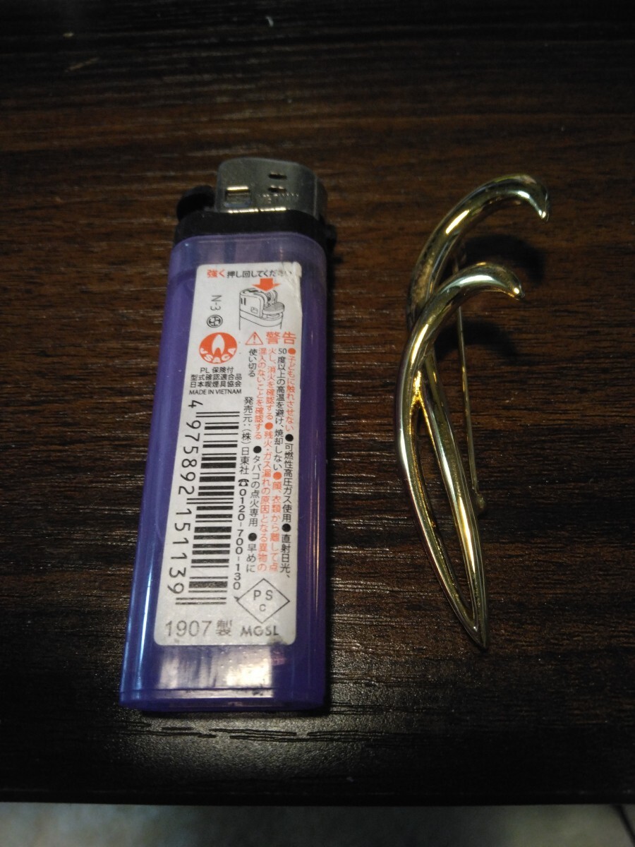 1円スタート NINA RICCI ブローチ アクセサリー ニナリッチ ゴールド_画像4