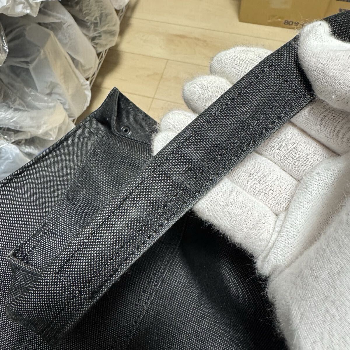 [ как новый ]PORTER Porter дымчатый SMOKY большая сумка (M)592-07630 черный чёрный ручная сумочка 