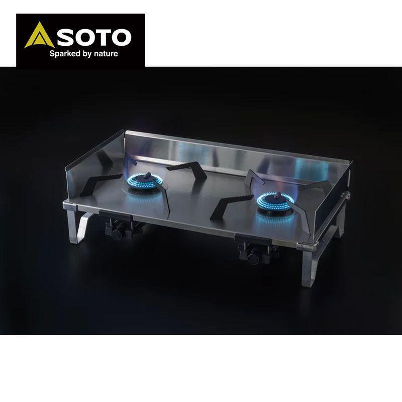 SOTO ソト 新富士バーナー レギュレータ 2バーナーGRID ST-528 ツーバーナー キャンプ アウトドア 調理 コンロ バーベキュー 4953571001548_画像1