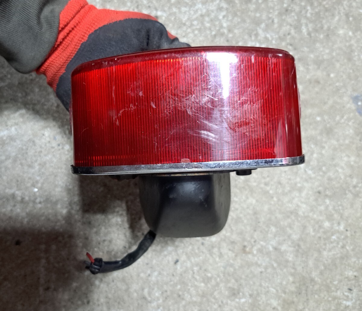 7 カワサキ FX ? KZ ? テールユニット テールランプ KZ1000 KZ900 Z1R Z750D Z750FX Z550FX Z500FX Z400FX 当時物 ヨシムラ キジマ 外装_画像4