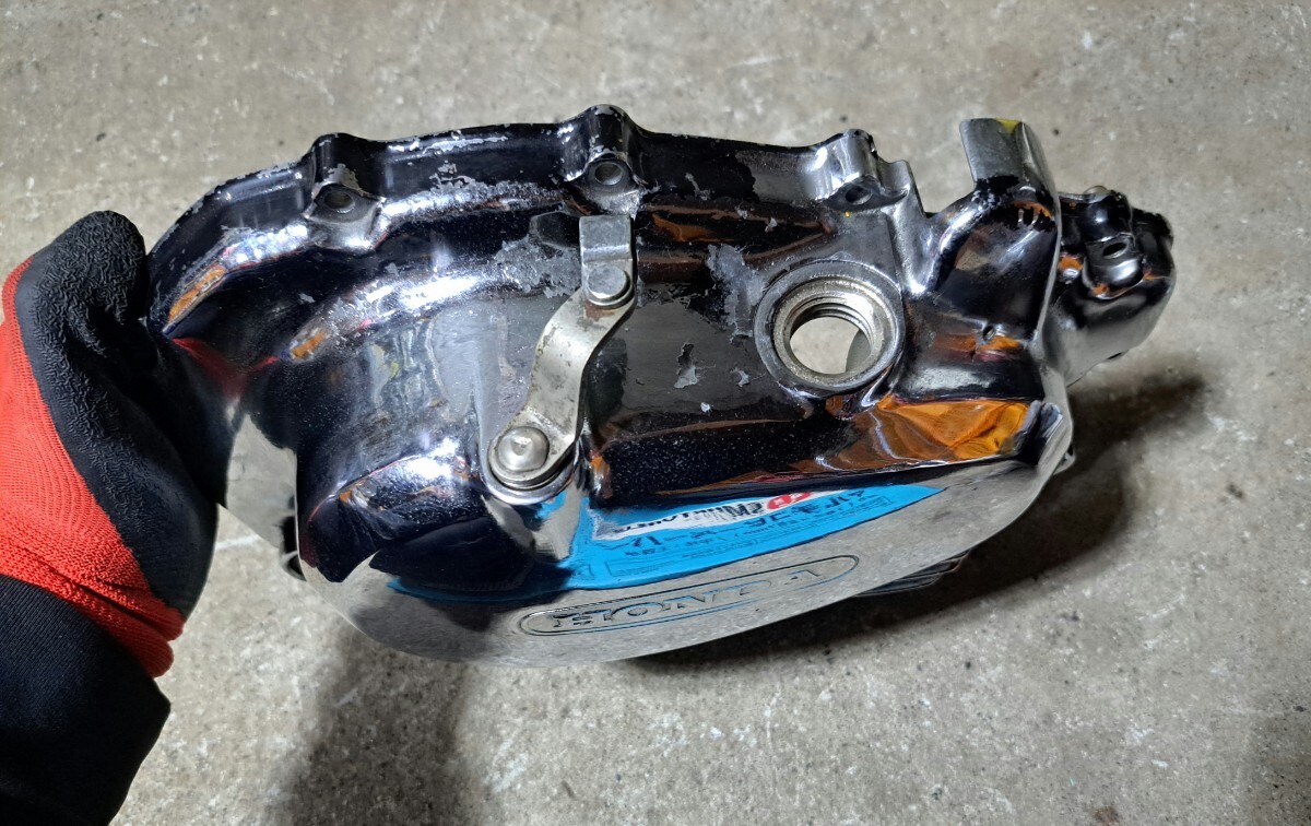 1 Hawk для крышка двигателя CB250T CB250N CB400T CB400N super Hawk 3 CM250 CM400 подлинная вещь Kijima свекла maru zokiinoue