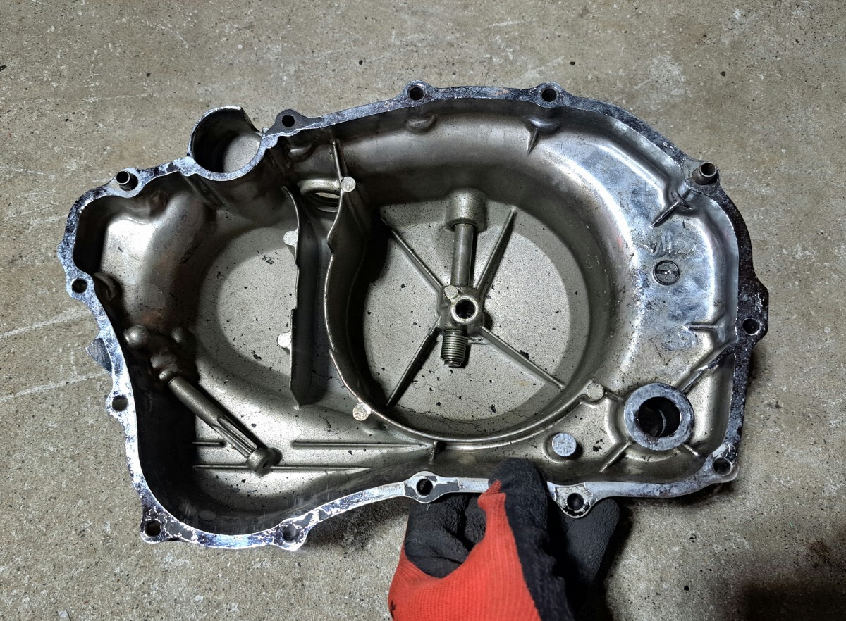 1 Hawk для крышка двигателя CB250T CB250N CB400T CB400N super Hawk 3 CM250 CM400 подлинная вещь Kijima свекла maru zokiinoue