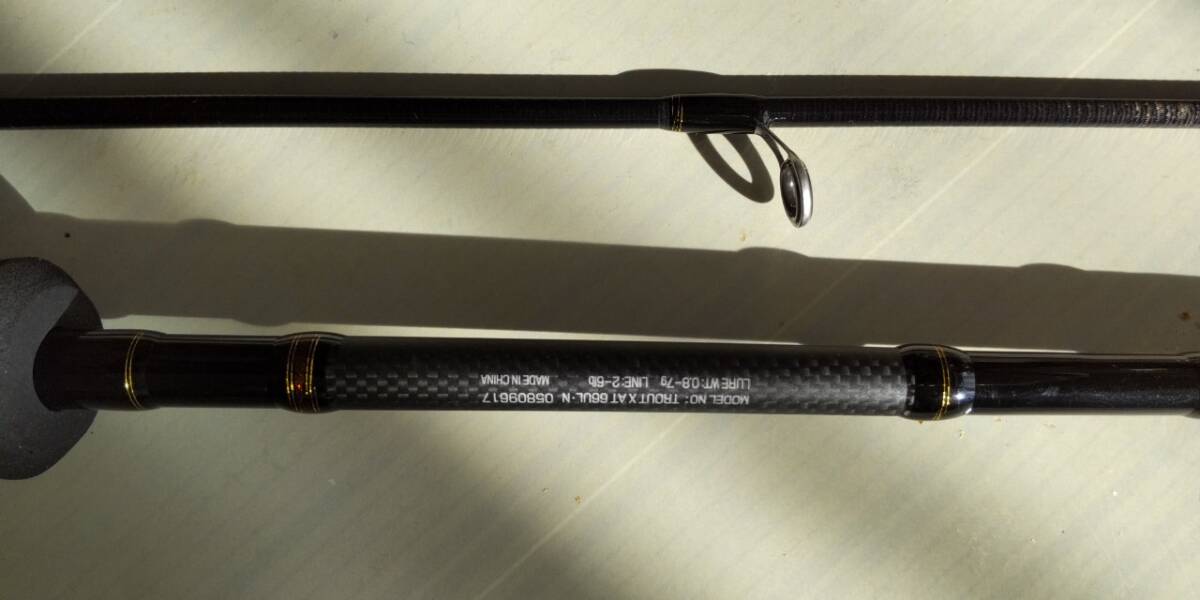 ダイワ　TROUT　Ｘ　トラウトｘ　６６UL N 未使用に近い_画像5