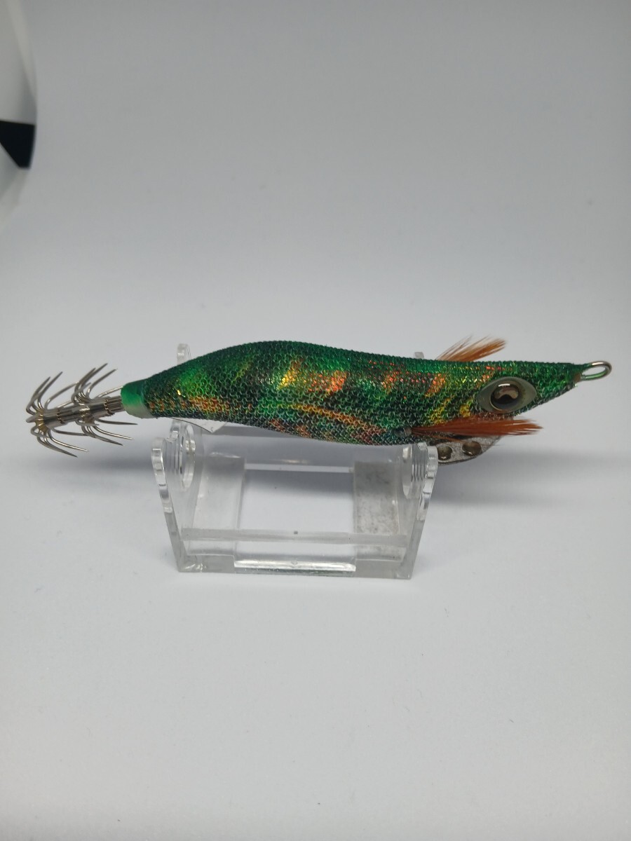 エギ王K2.5号 レオパードグリーン 廃盤カラー ヤマシタ 餌木猿 エメラルダス セフィア_画像2