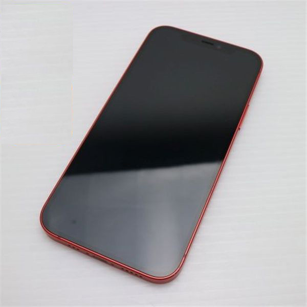 【中古・美品】 SIMフリー iPhone12 128GB レッド_画像2