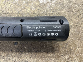 Mxmoonfree ミニポリッシャー 電動 ポリッシャー 110V ダブルアクションポリッシャー 30mm/50mm直径 6段変速 洗車/車研磨/クリーニング用_画像4