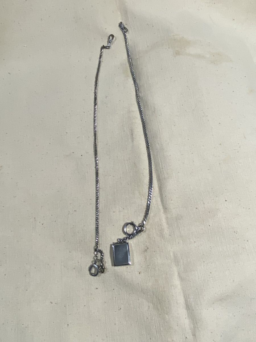 懐中時計の鎖　2本　レア チェーン_画像4