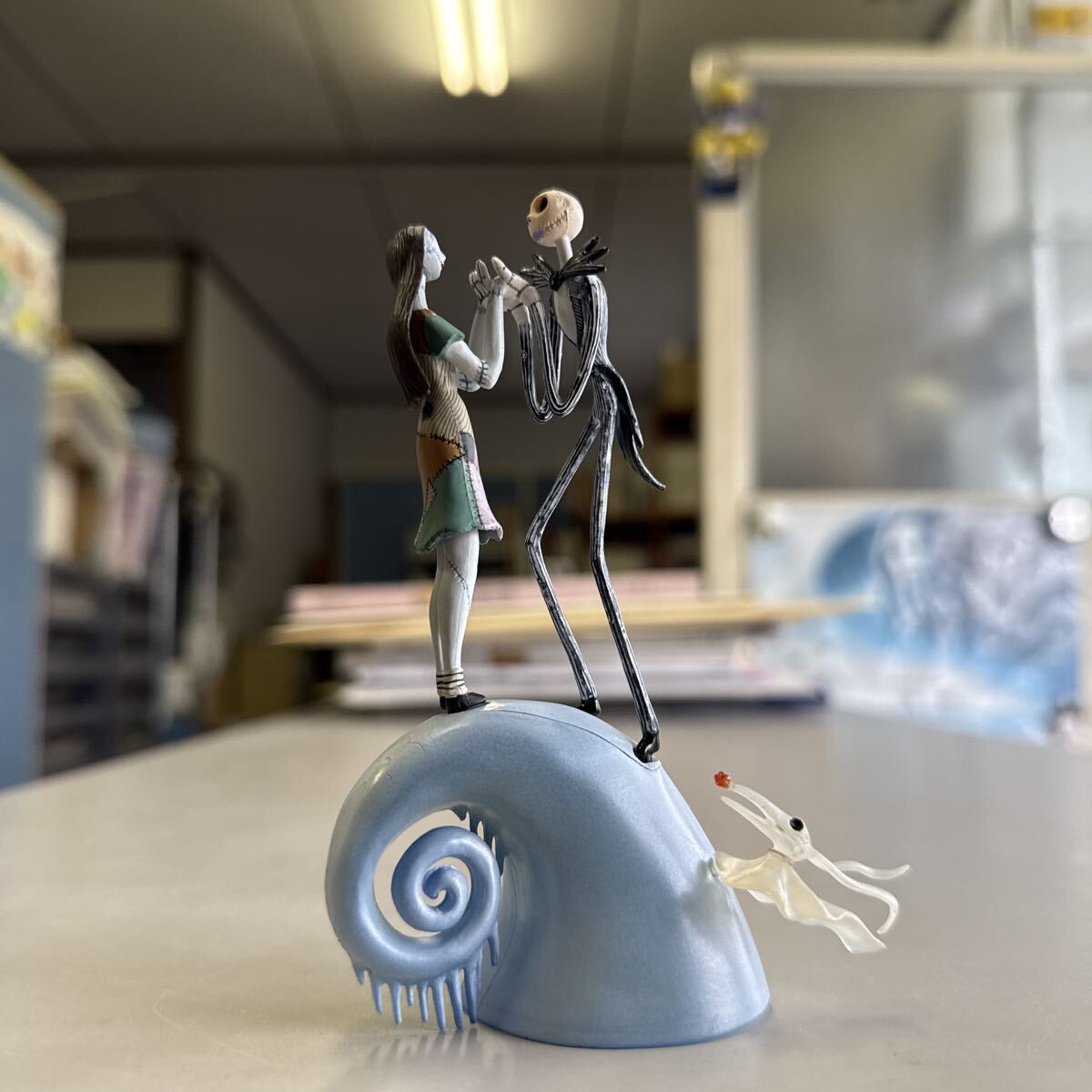 ナイトメアービフォアクリスマス ジャック サリー ジオラマフィギュアコレクション_画像1