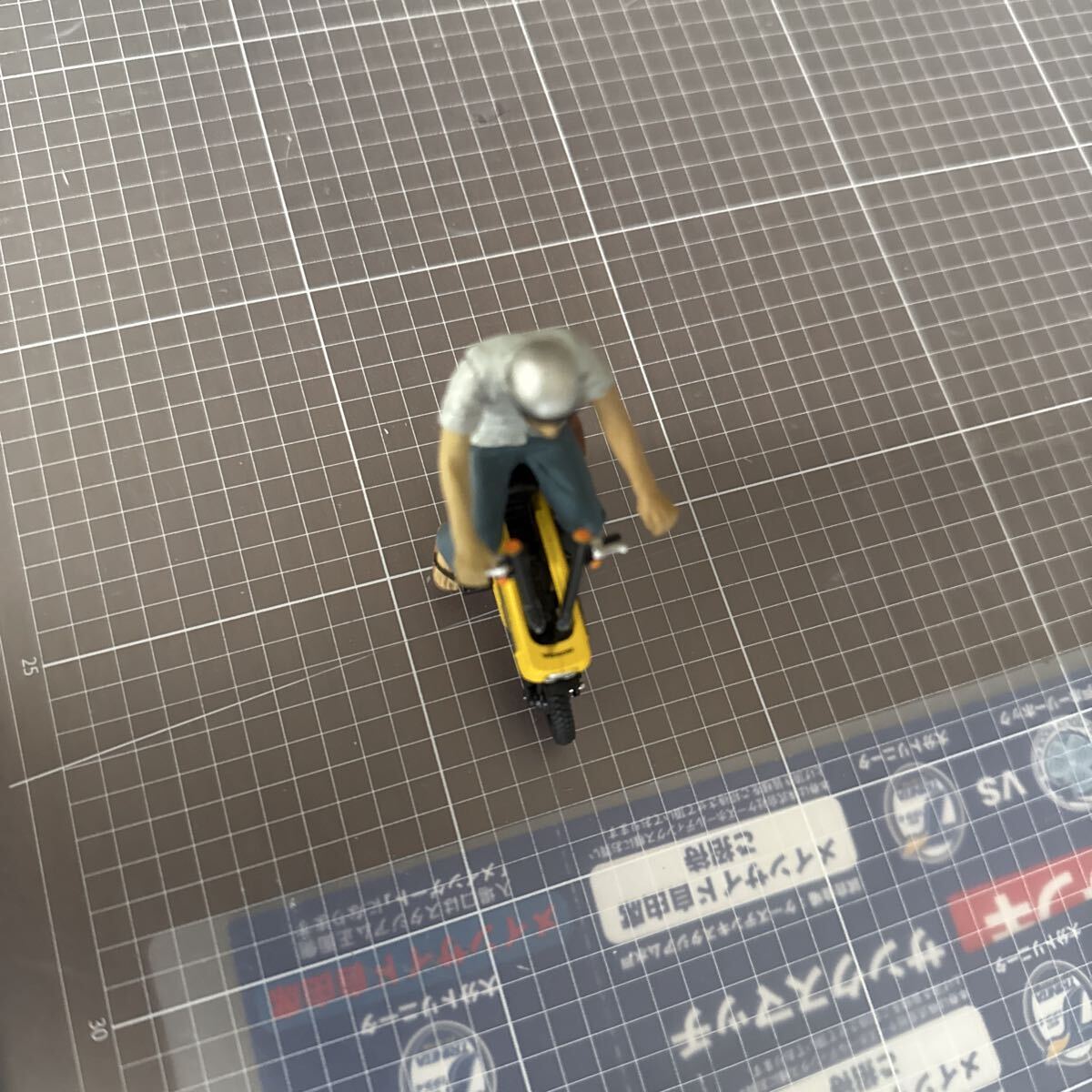 ホンダ　モトコンポ バイク ヴィンテージ モトコンポ イエロー ミニチュア　モペットコレクション_画像3