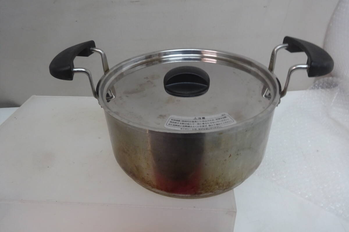 *570) вакуум теплоизоляция кухонная посуда * Thermos [ Shuttle shef/KBF-3001]3.0L IH соответствует коробка, инструкция нет * б/у товар / ощущение б/у текущее состояние товар #80