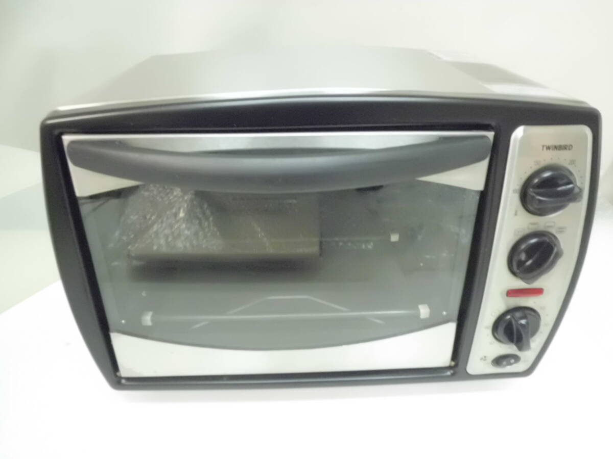 ★516)コンベクションオーブン・ツインバード「TS-4117型」ピザプレート付 箱なし、説明書あり※中古品/動作OK/使用感現状品■120_画像2