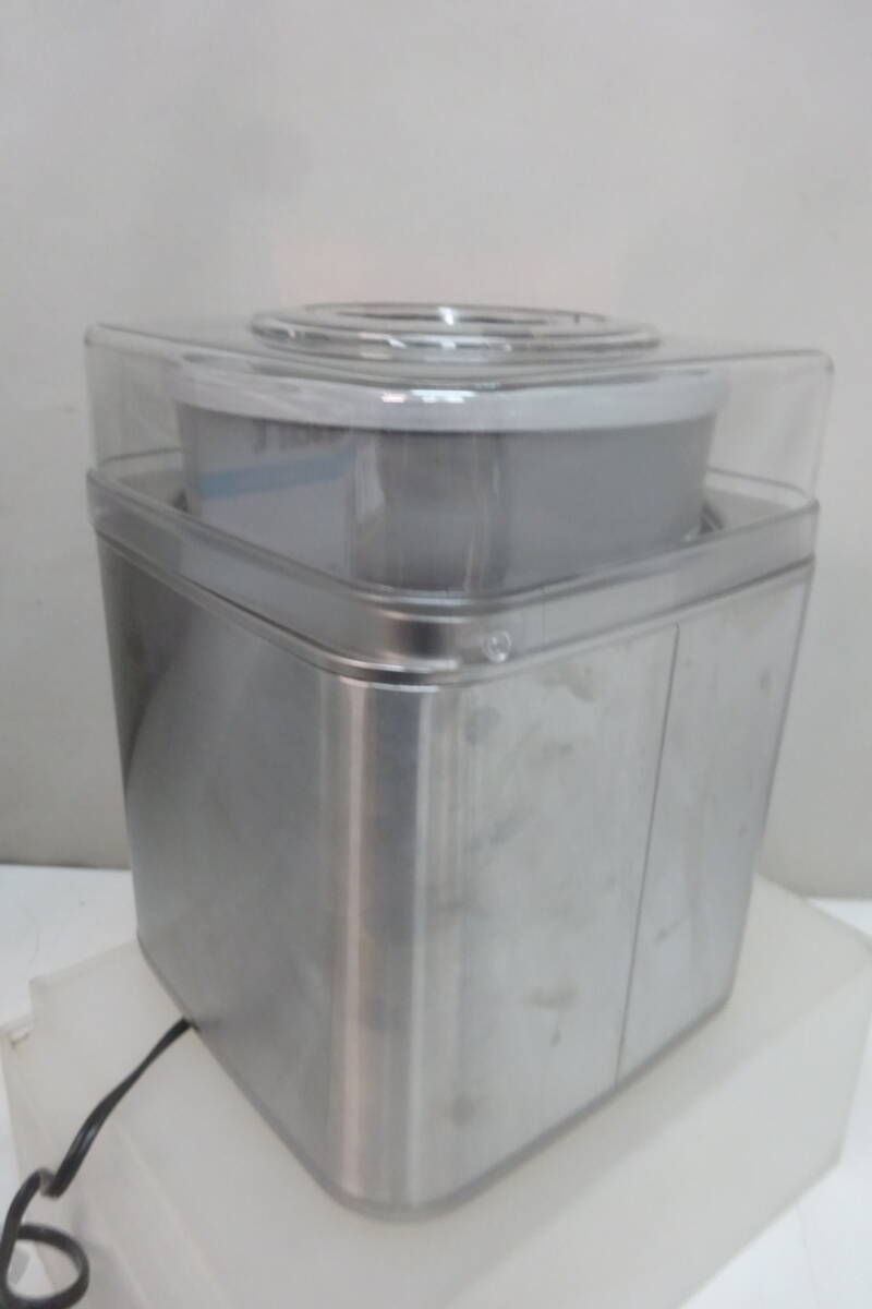 *593) Frozen йогурт & шербет & изготовитель мороженого *Cuisinart (ki Sinar to) 1.9* б/у товар / работа OK/ ощущение б/у текущее состояние товар #100