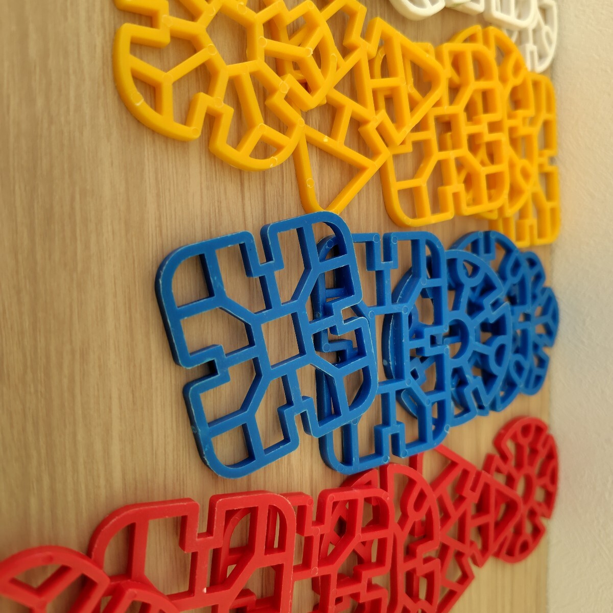 わくわくプレートブロック　34個　パズル　知育玩具　す組み立てブロック_画像3