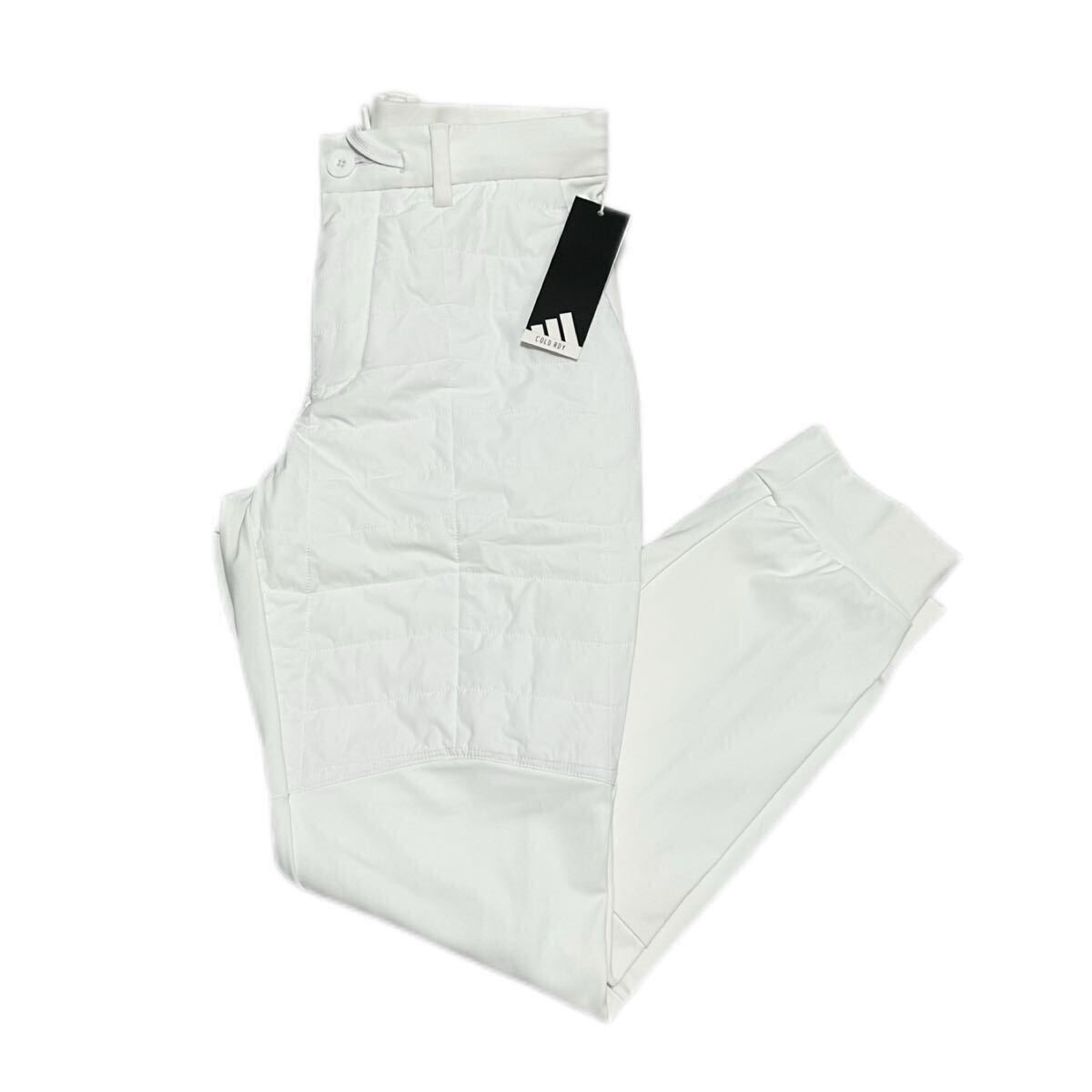 ★送料390円 adidas GOLF【W92】防寒 ジョガーパンツ 暖かい アディダス ゴルフ COLD.RDY ズボン ウエスト ウェア ストレッチ ロング 0876_画像2