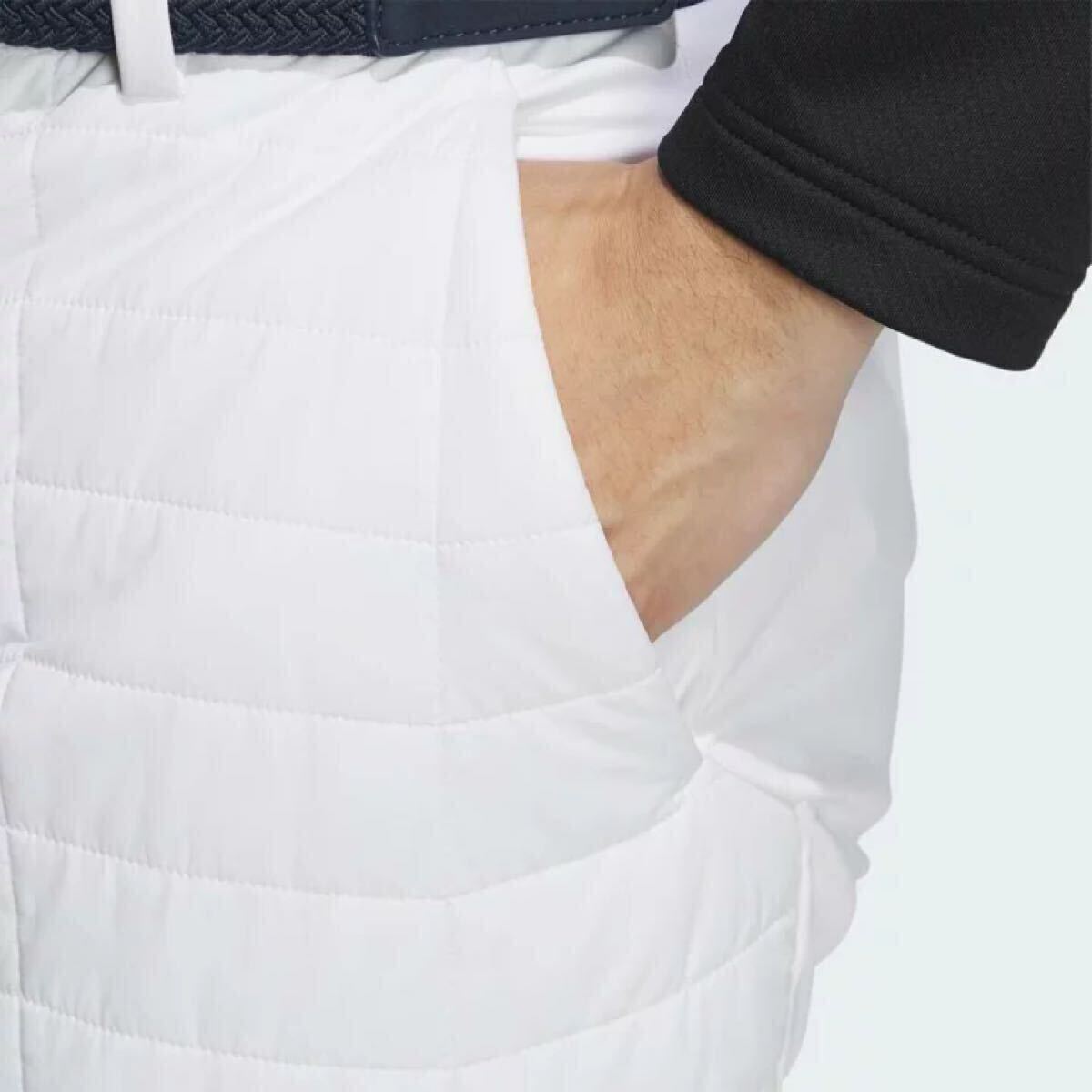 ★送料390円 adidas GOLF【W92】防寒 ジョガーパンツ 暖かい アディダス ゴルフ COLD.RDY ズボン ウエスト ウェア ストレッチ ロング 0876_画像7