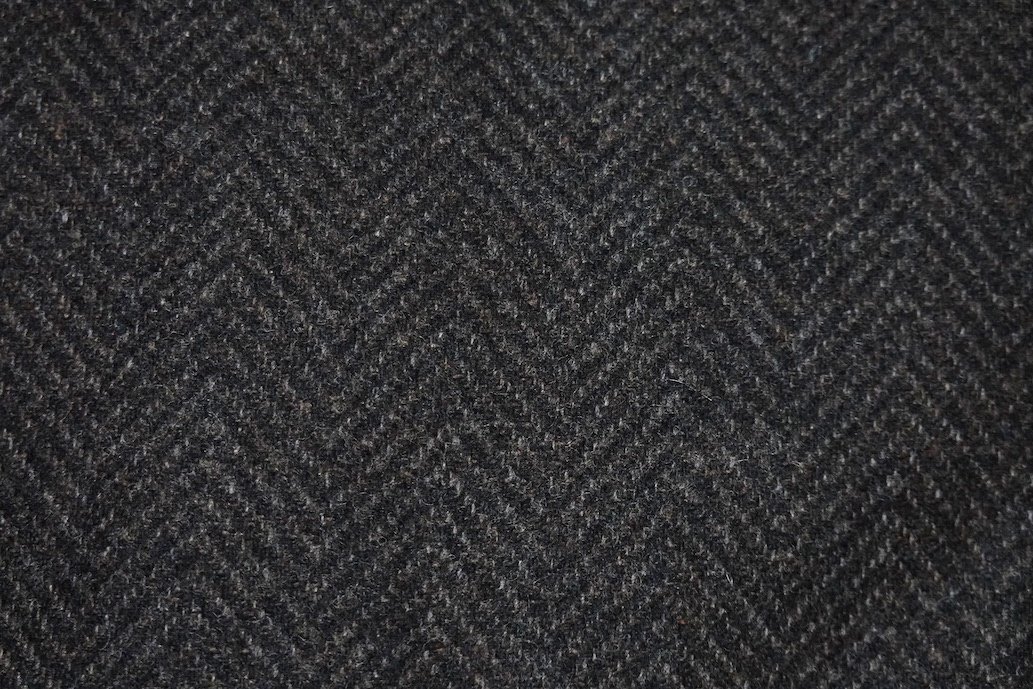 定価70万 極美品 dunhill ダンヒル ウールカシミヤフランネル ヘリンボーン ダブルブレスト チェスターコート メンズ 50 ジャケット_画像10