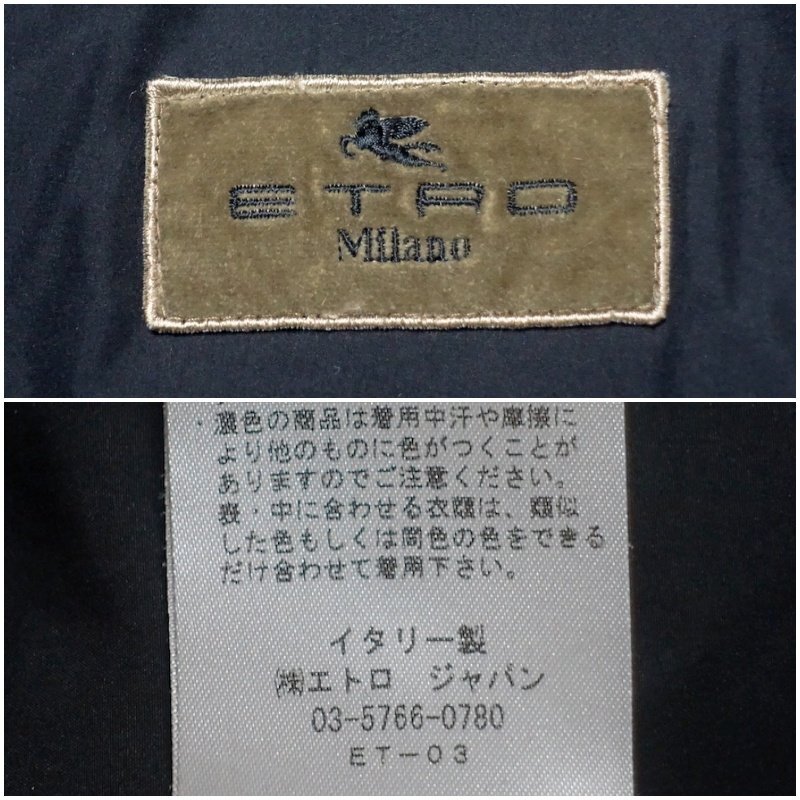 14AW прекрасный товар ETRO Etro peiz Lee рисунок bell tedo пуховик полиэстер серый серия женский 38 Goose пуховик внешний 