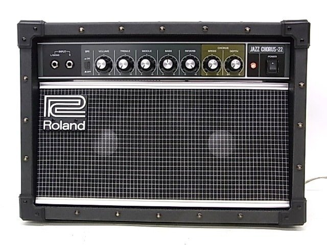 e14185 Roland JC-22 Roland гитара * усилитель не использовался товар электризация проверка settled оригинальная коробка электрический кабель есть 