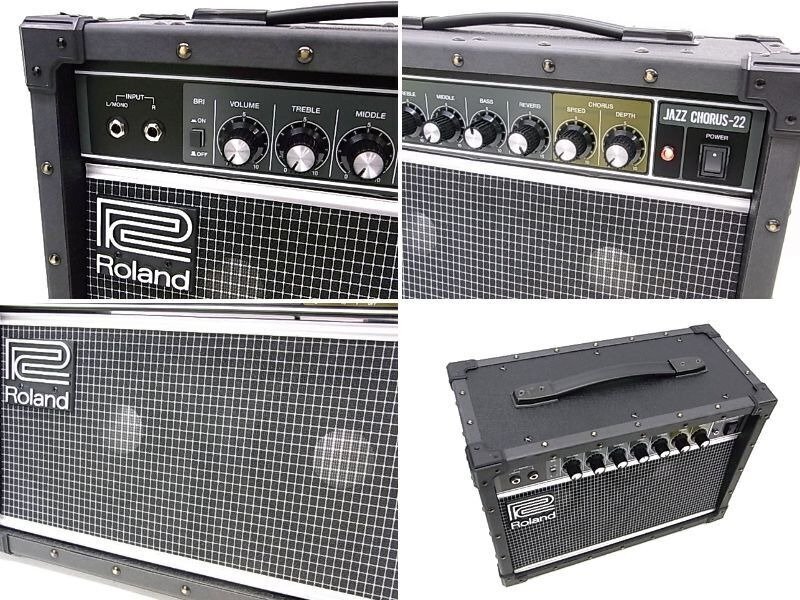 e14185 Roland JC-22 Roland гитара * усилитель не использовался товар электризация проверка settled оригинальная коробка электрический кабель есть 