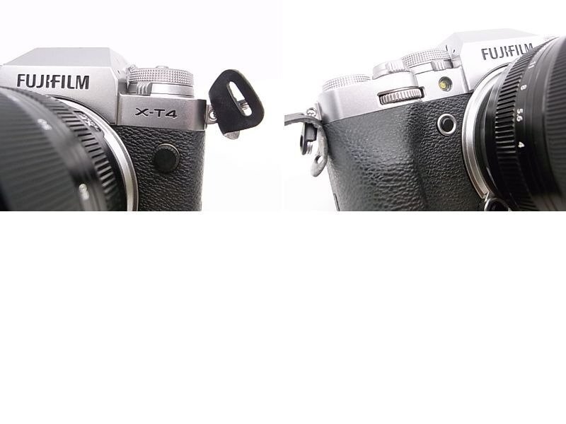 e14612 FUJIFILM X-T4 беззеркальный однообъективный SUPER EBC XF 16-80mm 1:4 R OIS WR Fuji плёнка с дефектом 