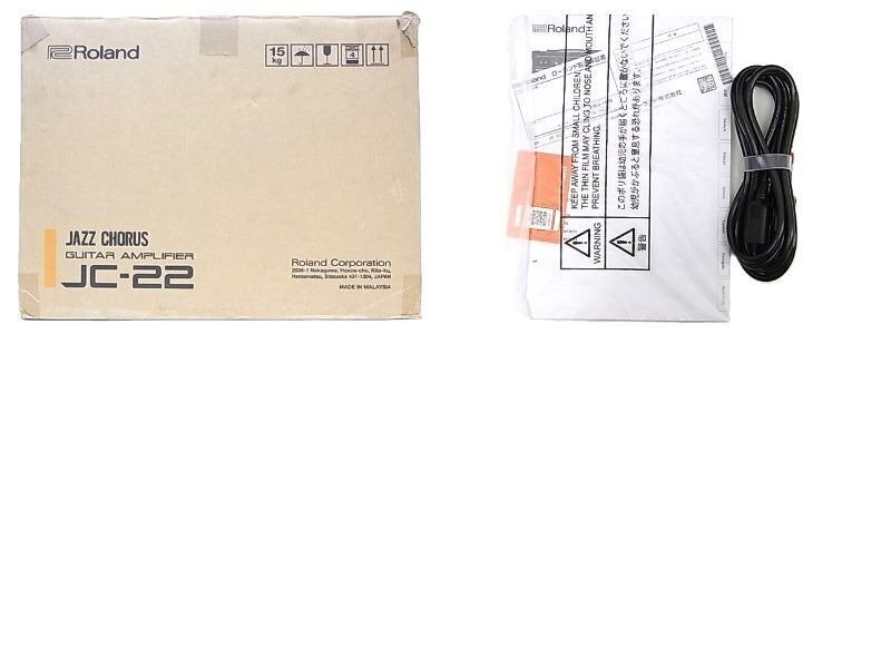 e14185 Roland JC-22 Roland гитара * усилитель не использовался товар электризация проверка settled оригинальная коробка электрический кабель есть 