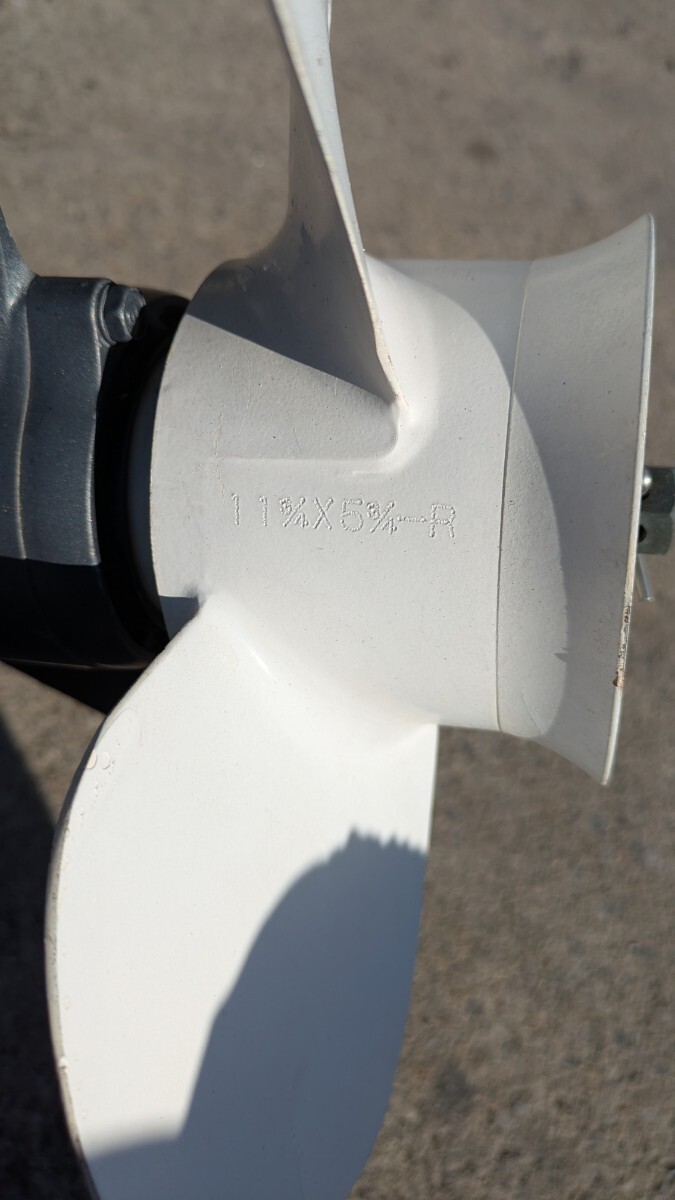 ヤマハ 船外機 8馬力 4スト 60R／2012年製／実働・冷却水良好／現状渡し／千葉県木更津 引取限定_画像6