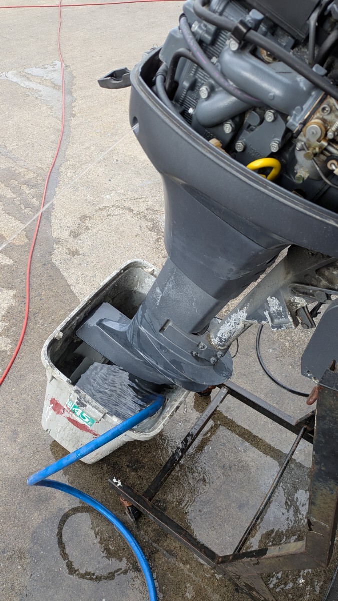 ヤマハ 船外機 8馬力 4スト 60R／2012年製／実働・冷却水良好／現状渡し／千葉県木更津 引取限定_画像7