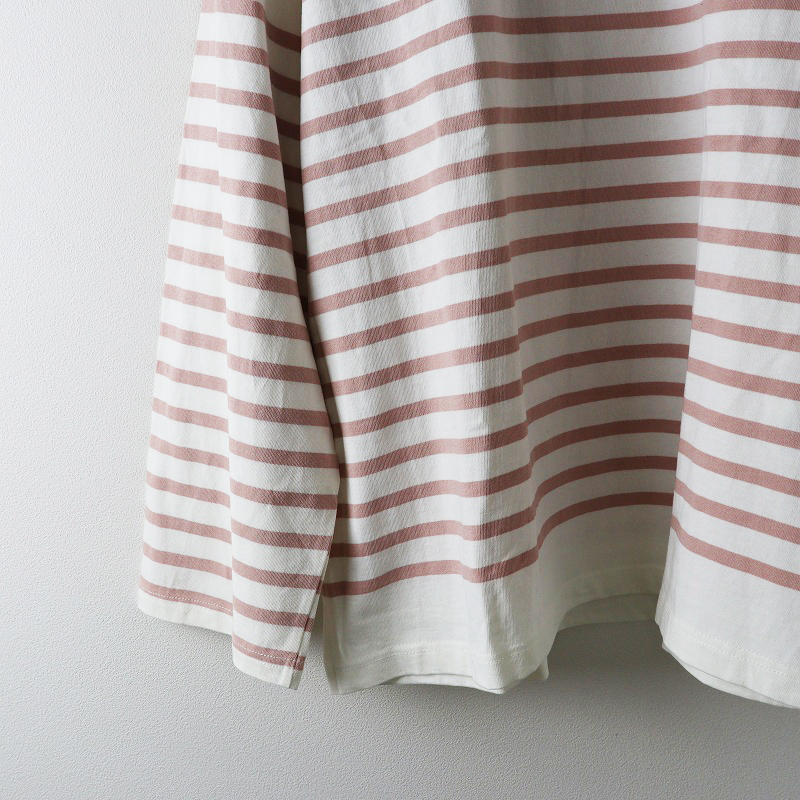 sa man sa Moss Moss Samansa Mos2 SM2 panel окантовка автобус k футболка FI "теплый" белый × розовый tops cut and sewn [2400014672220]