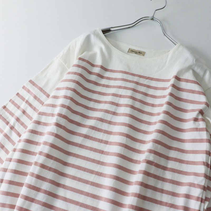 sa man sa Moss Moss Samansa Mos2 SM2 panel окантовка автобус k футболка FI "теплый" белый × розовый tops cut and sewn [2400014672220]