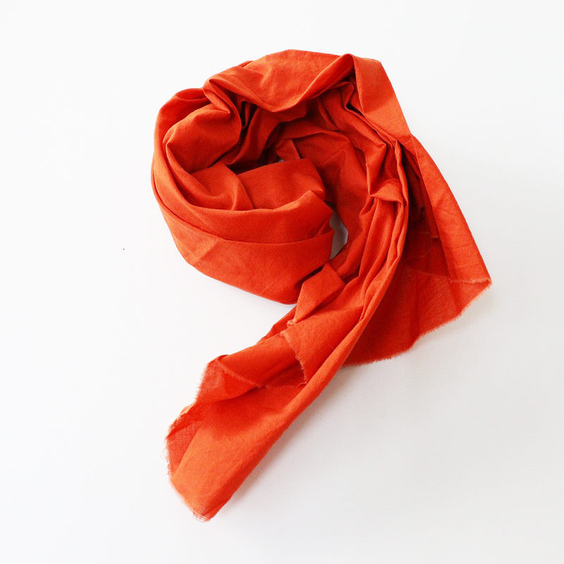 ヴェリテクール Veritecoeur 大判ストール\オレンジ ショール【2400014683752】_画像5