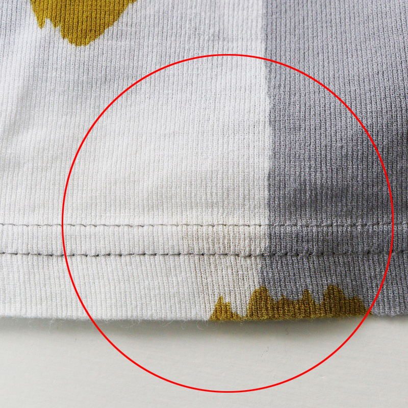 ソウソウ SOU SOU 京都 高島縮 抜衿ジバン S 路地 グレー┃和柄 和服 トップス カットソー【2400014676938】_画像6