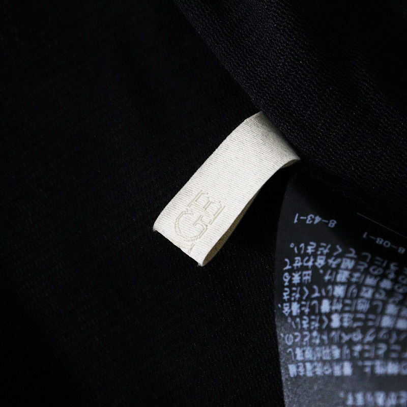 2024AW プラージュ Plage Flocky Mesh ロンT フロッキーメッシュロンT ｜ブラック トップス プルオーバー【2400014699487】_画像9