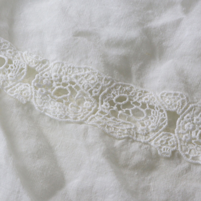 キャピタル KAPITAL レース フリンジ スヌード ｜オフホワイト ショール マフラー ストール アクセサリー【2400014702088】_画像4