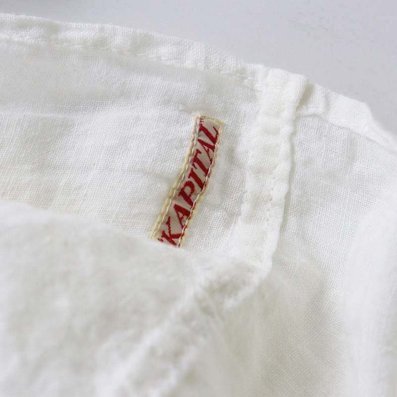 キャピタル KAPITAL レース フリンジ スヌード ｜オフホワイト ショール マフラー ストール アクセサリー【2400014702088】_画像8