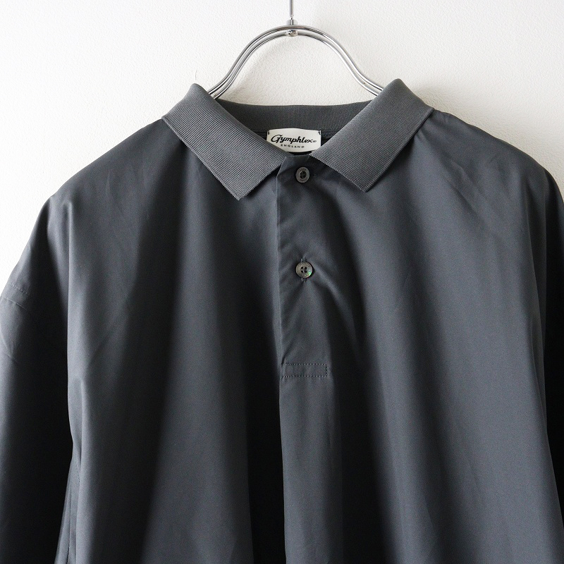 ジムフレックス Gymphlex POLO DRESS S/S ポロ ドレス 14｜グレー トップス 半袖 プルオーバー 【2400014694468】_画像3