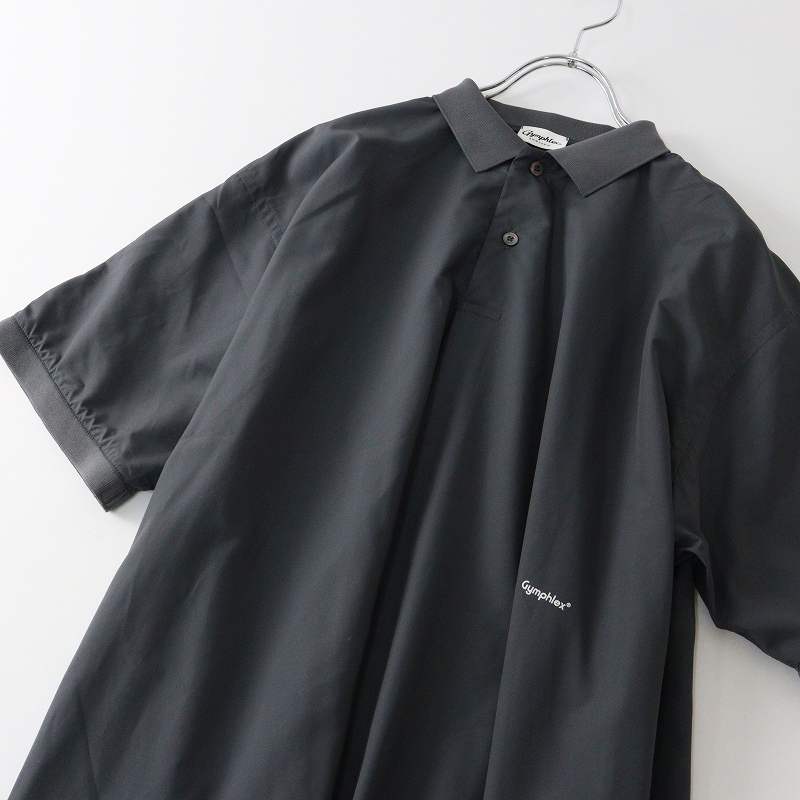 ジムフレックス Gymphlex POLO DRESS S/S ポロ ドレス 14｜グレー トップス 半袖 プルオーバー 【2400014694468】_画像5