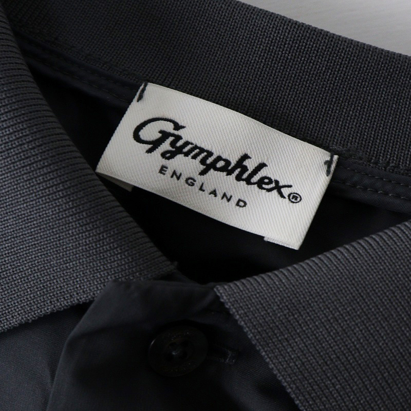 ジムフレックス Gymphlex POLO DRESS S/S ポロ ドレス 14｜グレー トップス 半袖 プルオーバー 【2400014694468】_画像8