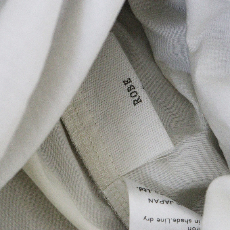 未使用 ローブデポー ROBE de PEAU オーガンジーワンピース F｜ベージュ系 トップス シアー【2400014694666】_画像9