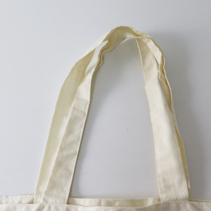 マリメッコ marimekko ロゴトートバッグ ｜オフホワイト×グリーン ハンドバッグ オーガニックコットン【2400014694499】_画像8