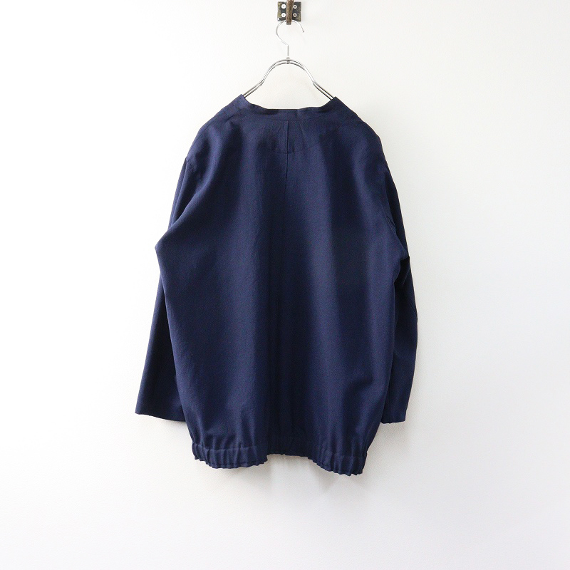 ノーコントロールエアー NO CONTROL AIR 裾ギャザー ジャケット XS｜ネイビー トップス 羽織り【2400014687002】_画像2