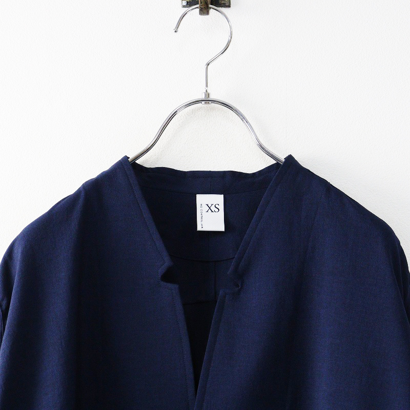 ノーコントロールエアー NO CONTROL AIR 裾ギャザー ジャケット XS｜ネイビー トップス 羽織り【2400014687002】_画像3