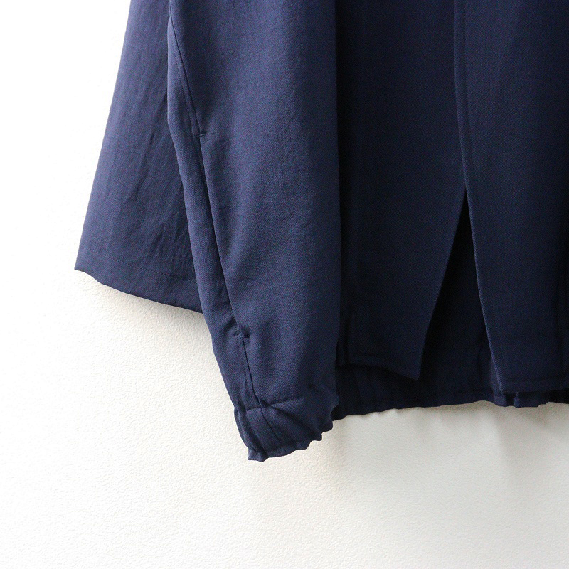 ノーコントロールエアー NO CONTROL AIR 裾ギャザー ジャケット XS｜ネイビー トップス 羽織り【2400014687002】_画像5