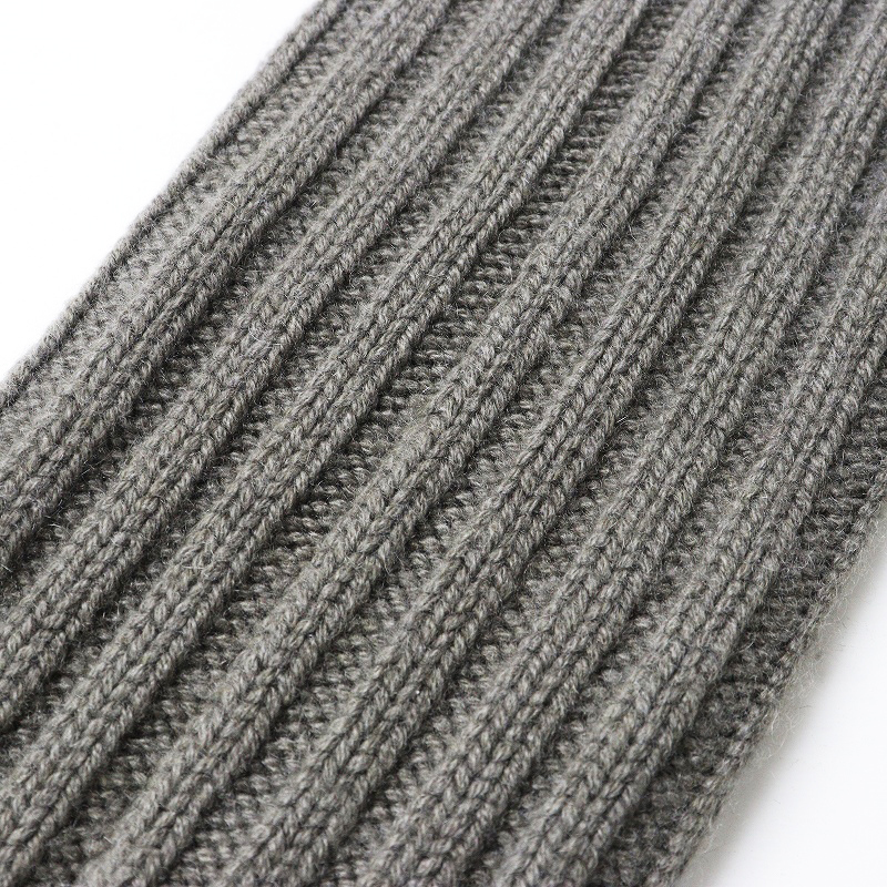 ドゥーズィエムクラス Deuxieme Classe CARIAGGI アームウォーマー＼カーキグレー カシミヤ100% ニット 手袋【2400014705218】_画像5