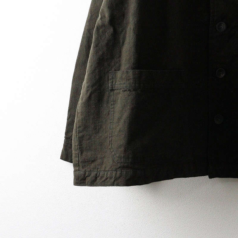 大きいサイズ ソウルベリー soulberry つながってないつなぎのジャケット 3L\スミクロ アウター 羽織り【2400014685770】_画像4