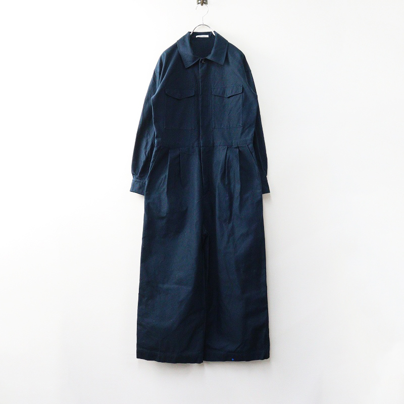 ドゥーズィエムクラス Deuxieme Classe CELERI COMBINAISON DRESS オールインワン＼ネイビー コットン コンビネゾン【2400014705133】_画像1